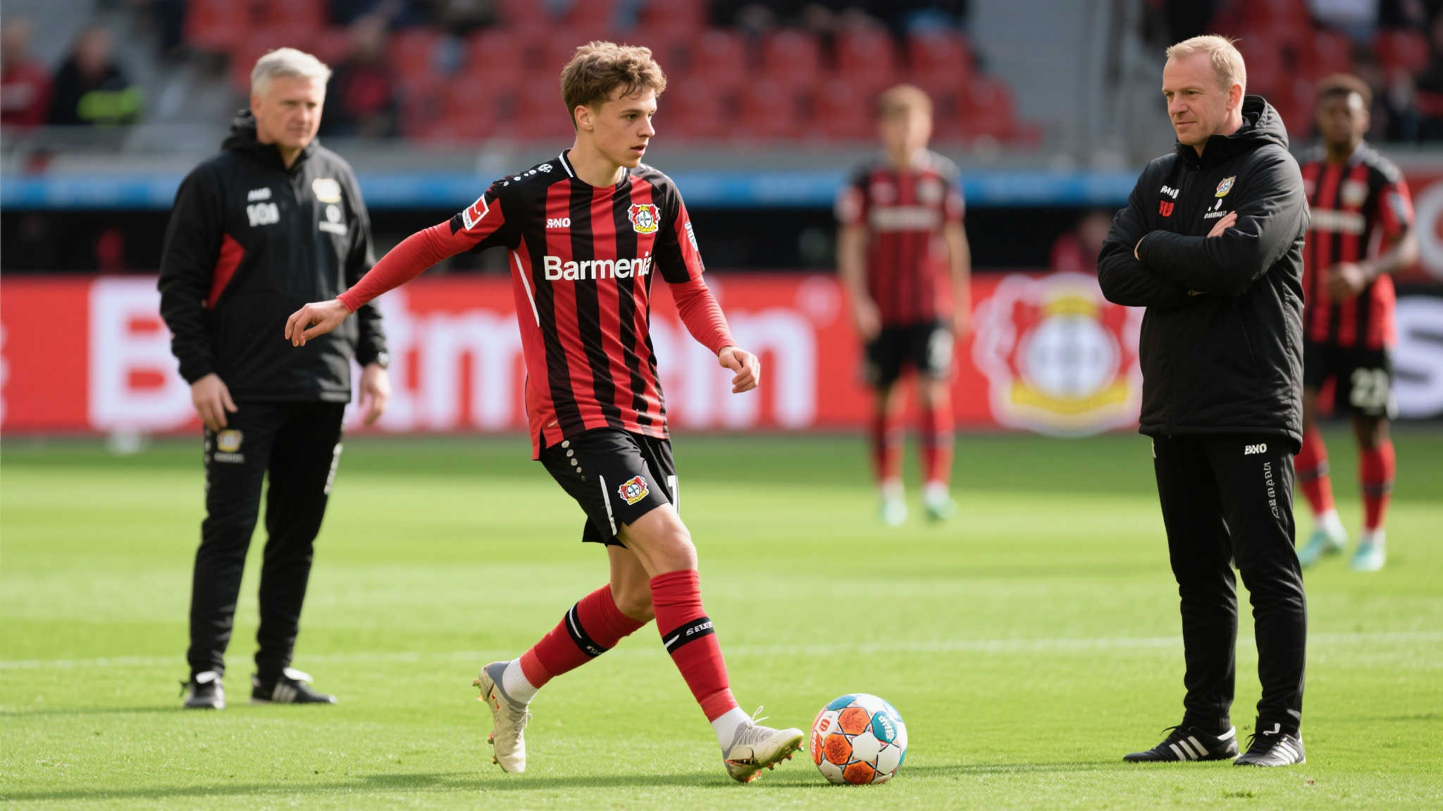 年仅20岁的维尔茨，早已成为德甲赛场上的中场核心。