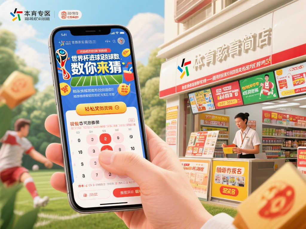 体彩推出“猜世界杯进球数”互动活动,现场参与赢好礼 体彩推出“猜世界杯进球数”互动活动,现场参与赢好礼